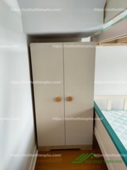 Tủ quần áo mini bằng gỗ công nghiệp cho bé - QA 115