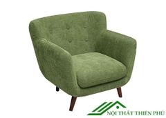 Sofa Văng Nỉ đơn Xanh Rêu Giá Rẻ - SF 43