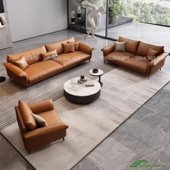 Sofa da cao cấp phòng khách - SF 102