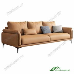 Ghế Sofa Văng Da Kết Hợp Nỉ Hiện Đại - SF 005