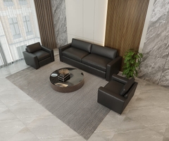 Sofa da phòng khách đơn giản - SF 135