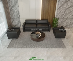 Sofa da phòng khách đơn giản - SF 135