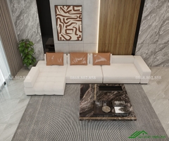 Sofa góc màu trắng hiện đại - SF 127