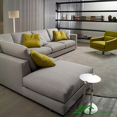 Sofa Góc Bọc Nỉ Hiện Đại - SF 57