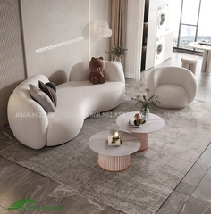 Sofa hạt đậu phòng khách kiểu hàn quốc - SF 112