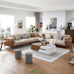 Sofa nỉ phòng khách phong cách châu âu - SF 120