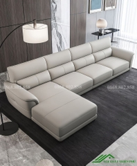 Sofa da phòng khách phong cách châu âu - SF 111