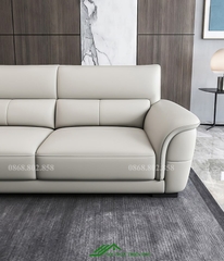 Sofa da phòng khách phong cách châu âu - SF 111