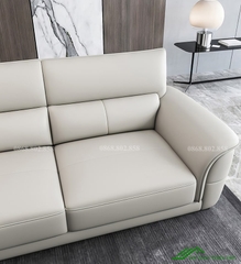 Sofa da phòng khách phong cách châu âu - SF 111