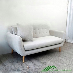 Sofa Văng Nỉ Thuyền Màu Xám Giá Rẻ - SF 37