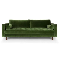 Sofa Văng Xanh Nỉ Hiện Đại Giá Rẻ - SF 76