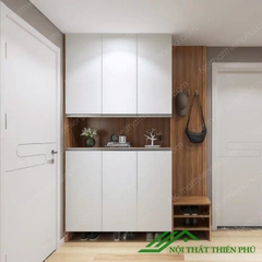 Tủ giày hiện đại chung cư 1m4x2m4 - TG 01