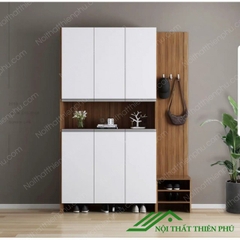 Tủ giày hiện đại chung cư 1m4x2m4 - TG 01