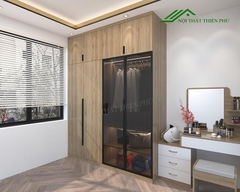 Tủ Quần Áo Cánh Kính Hiện Đại - TK 02