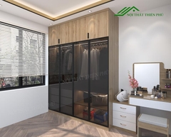 Tủ Áo Cánh Kính Hiện Đại - TK 03