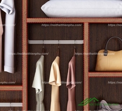 Tủ quần áo cửa lùa kích thước lớn - QA 107