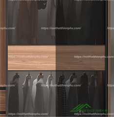 Tủ quần áo MDF thiết kế tinh tế - QA 117