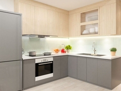 Tủ Bếp Hiện Đại Chữ L Giá Rẻ - TB 06