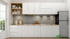 Tủ Bếp Gỗ Đẹp Giá Rẻ - TB 08