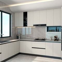 Tủ bếp hiện đại hình chữ T - TB 21