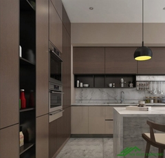 Tủ bếp thẳng hiện đại - TB 17