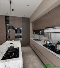 Tủ bếp thẳng hiện đại - TB 17