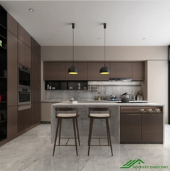 Tủ bếp thẳng hiện đại - TB 17