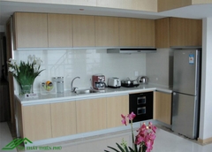 Tủ bếp thẳng hiện đại - TB 17