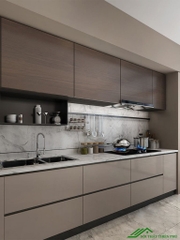 Tủ bếp thẳng hiện đại - TB 17