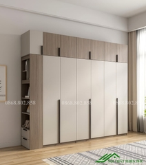 Tủ quần áo cánh mở hiện đại - QA 76