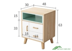 Tủ đầu giường kiểu dáng nhỏ gọn tiện dụng - DG 06