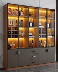 Tủ rượu phòng khách 2 cánh - TR 02