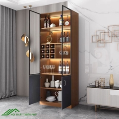 Tủ rượu phòng khách 2 cánh - TR 02