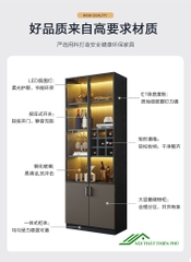Tủ rượu phòng khách 2 cánh - TR 02