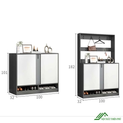 Tủ Giày Hiện Đại Có Giá Treo - TG 32