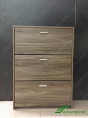 Tủ giày thông minh 3 ngăn nâu - TG 11