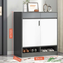 Tủ Giày Hiện Đại Có Giá Treo - TG 32