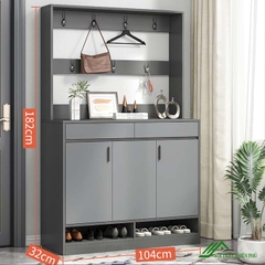 Tủ Giày Hiện Đại Có Giá Treo - TG 32