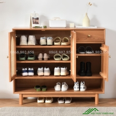 Tủ giày gỗ tự nhiên đẹp - TG 48