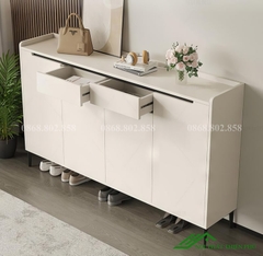 Mẫu tủ giày tối giản hiện đại - TG 49