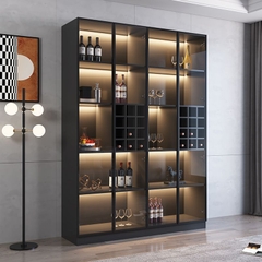 Tủ gỗ để rượu 4 cánh - TR 05