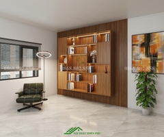 Tủ kệ trang trí trưng bày hiện đại - TT 10