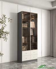 Tủ phòng khách cánh kính - TR 06