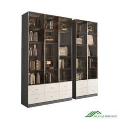 Tủ phòng khách cánh kính - TR 06