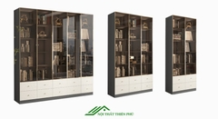 Tủ phòng khách cánh kính - TR 06