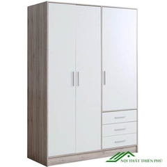 Tủ Quần Áo 3 Ngăn Cánh Hiện Đại - QA 55