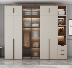 Tủ quần áo cánh kính hiện đại - TK 07