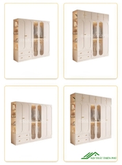 Tủ quần áo cánh kính thời trang - QA 72