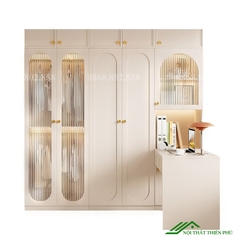 Tủ quần áo cánh kính thời trang - QA 72