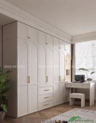 Tủ quần áo cánh kính thời trang - QA 72